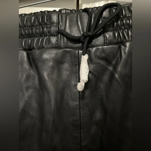 LITA by Ciara Leather Joggers NWT Large - Picture 8 of 12